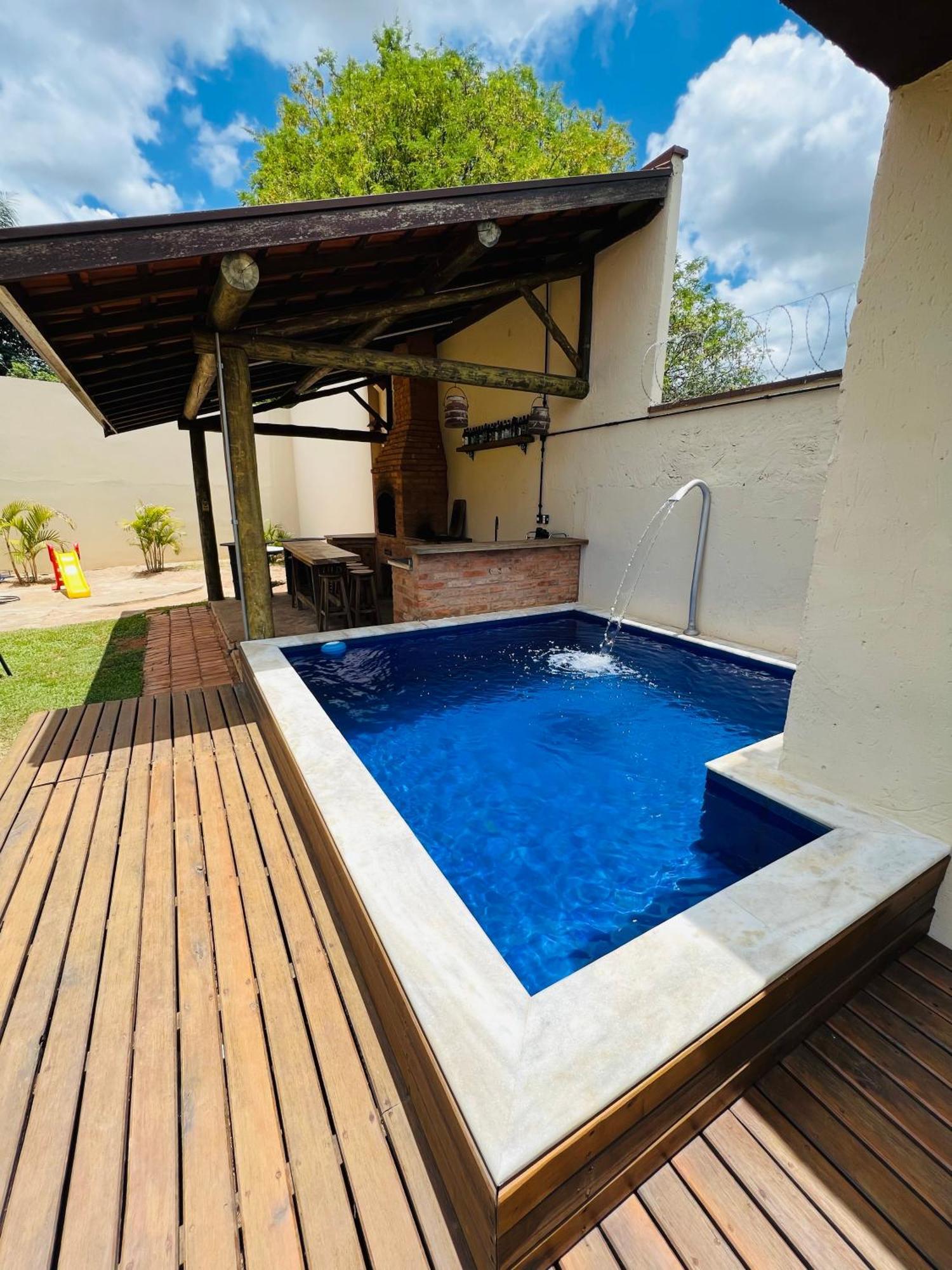 Espaco Ranchao Com Piscina Em Sao Pedro - Sp Екстериор снимка
